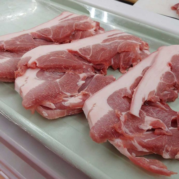 Tagli di carne prodotti in Ghinzelli